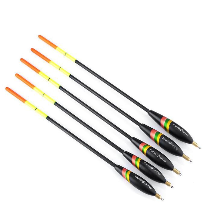 5 Pcs Pelampung Pancing Bahan Kayu Balsa