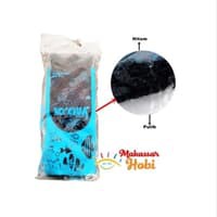 Busa Dakron Hitam 2 Lapis 3D QUA Biofil Biofill Media Filter Aquarium