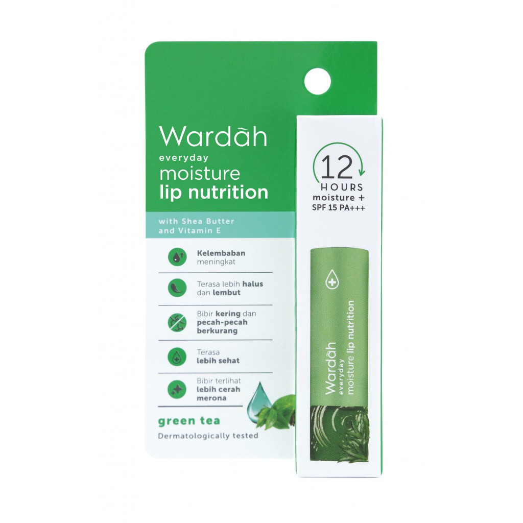 Wardah Everyday Moisture Lip Nutrition | Pelembab Bibir