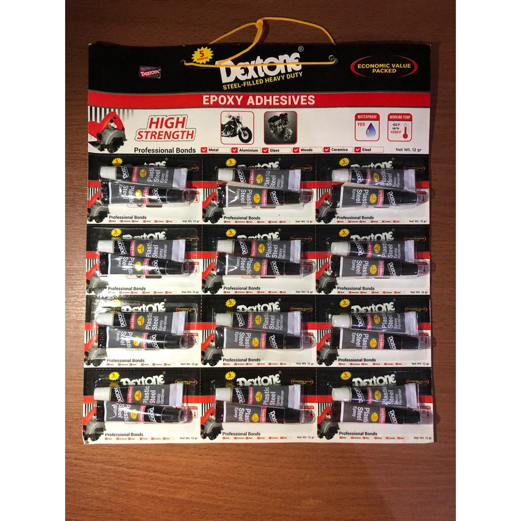 

Lem Besi Dextone 5 menit Original 12 gram