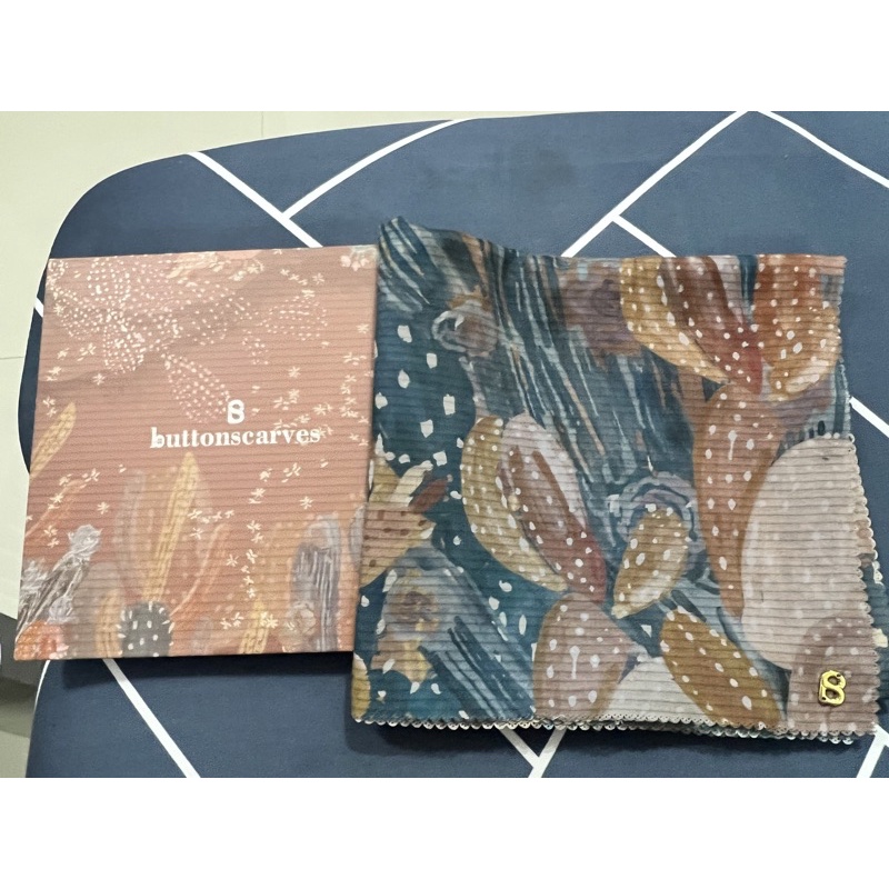 Buttonscarves The Opuntia Voal Square