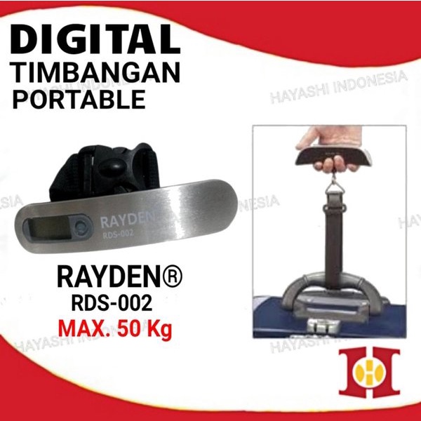 Timbangan Koper Tas Bagasi Digital Portable Gantung Scale Luggage