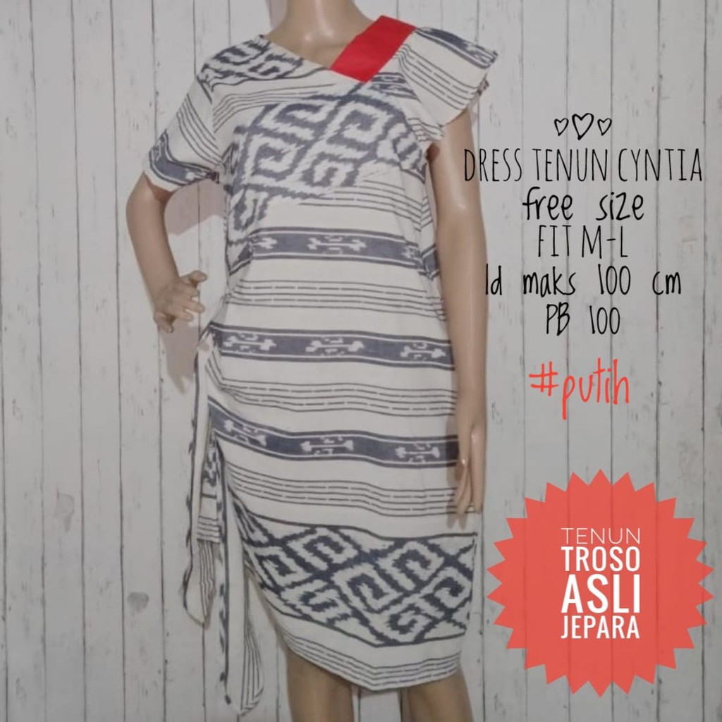 CYNTIA TENUN DRESS | ATASAN TENUN ETHNIK