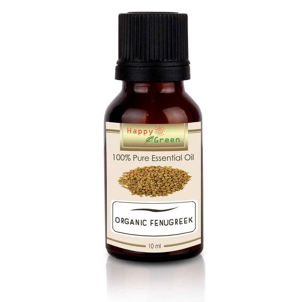 Happy Green ORGANIC Fenugreek Essential Oil - Minyak Fenugreek