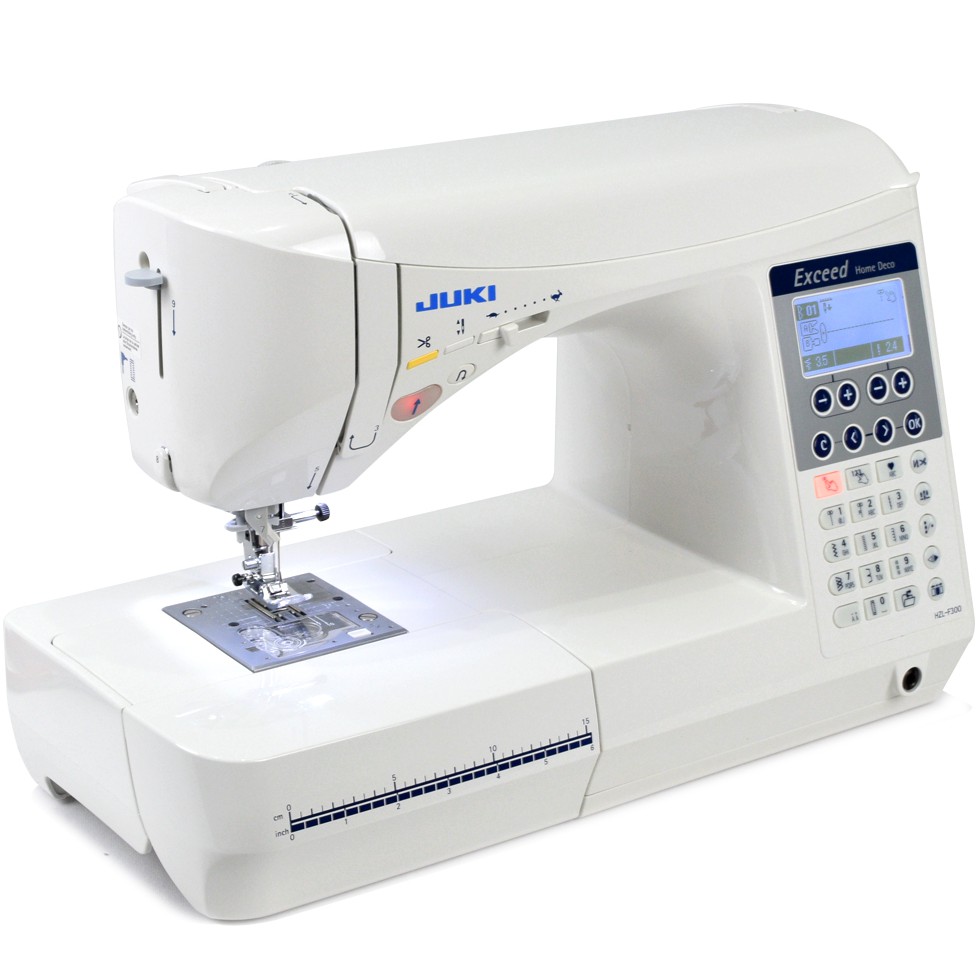 Mesin Jahit JUKI HZL F 300 Home Deco Computerised Portable