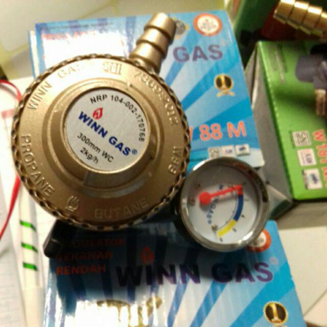 Original Kompor Regulator Meter Dapur Asli Winn Gas Original Sni Jaminan Asli Bebas Bocor