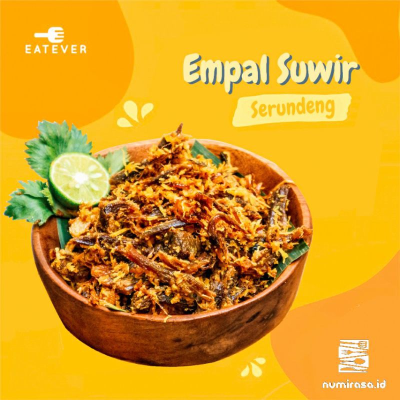 

EMPAL SUWIR SERUNDENG (READY TO HEAT/MAKANAN SIAP SAJI)