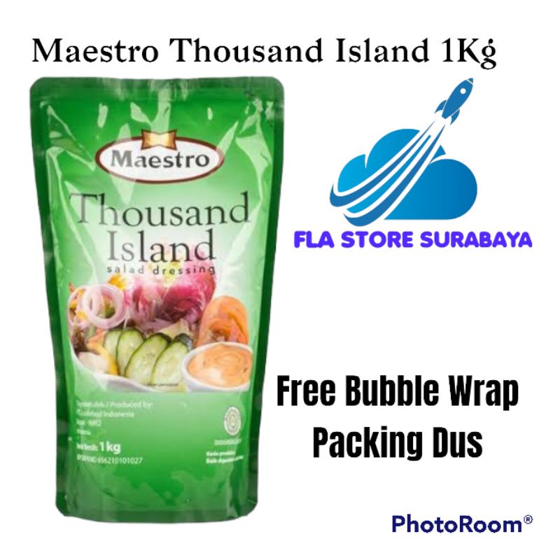 

Maestro/Thousand Island 1kg/Harga Terjangkau/Enak/Lezat/Mantap