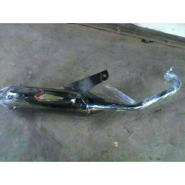 Knalpot Racing Bobokan CSR Mio Soul GT model seperti standar ori