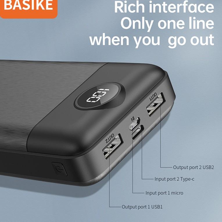 [SMJ.10Jn22ᴾ] Powerbank 20000 mAh 10000mah Power bank Fast Charging Dual USB Murah Kompatibel untuk 