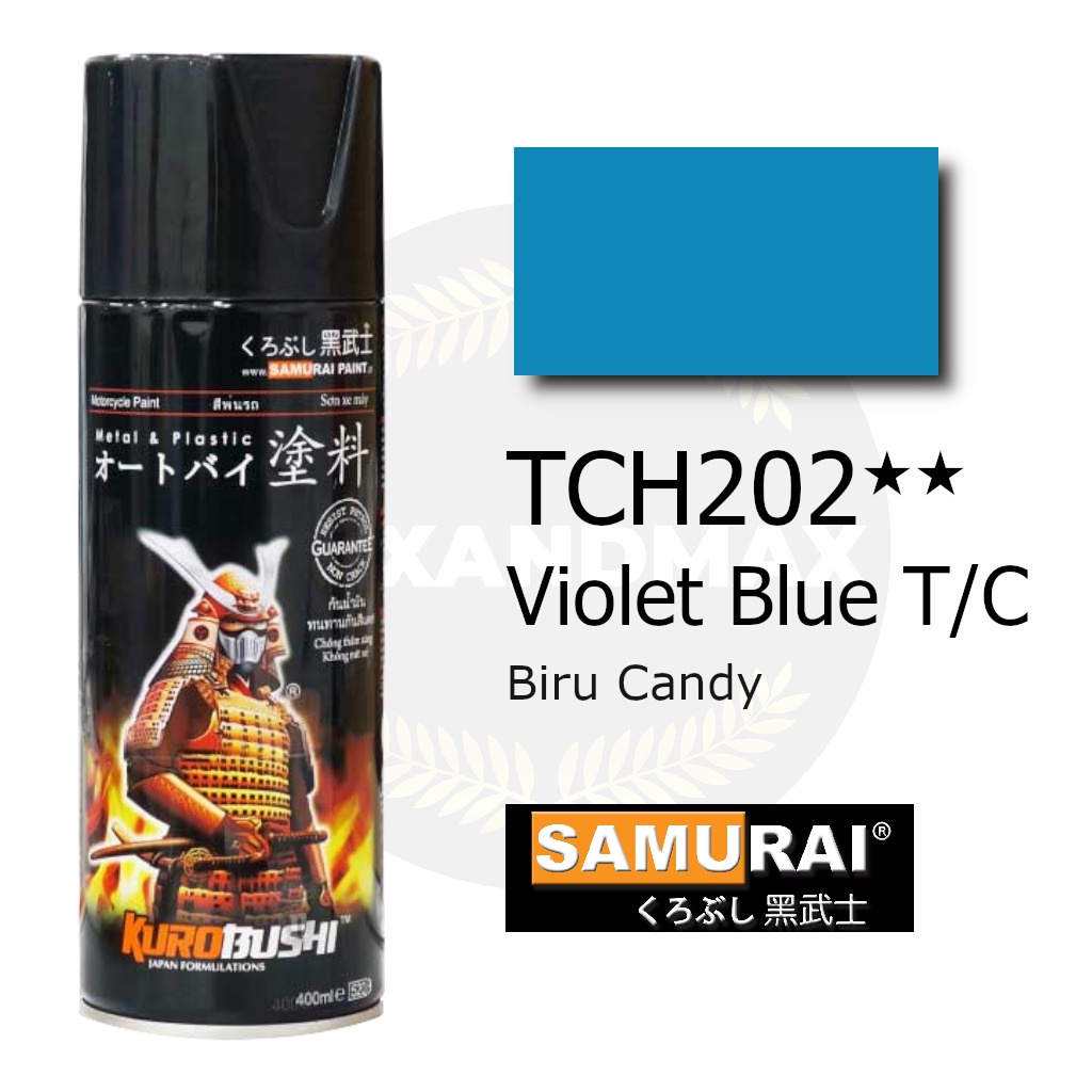 Samurai Paint Violet Blue T/C TCH202  400 ml - Cat Semprot