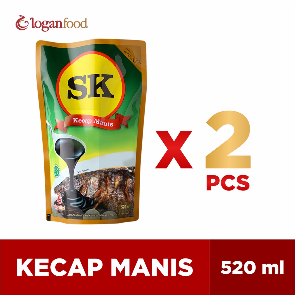 

Paket Hemat Kecap Manis SK 520ml isi 2