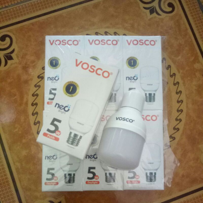 Lampu neo Vosco 5 Watt