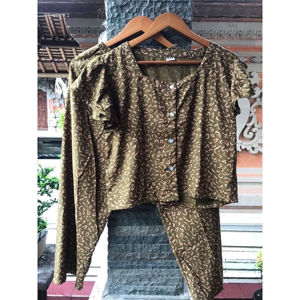 TERMURAH DI SHOPEE! SET CACA BUSUI-Mete olive