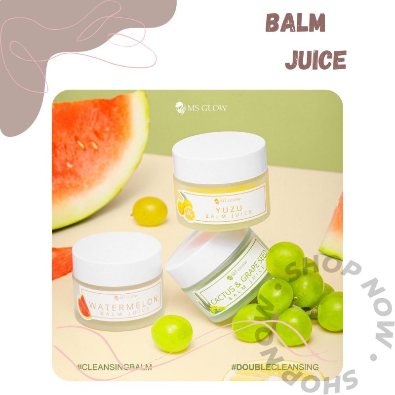 Balm Juice MS GLOW / PELUNAK KOMEDO / PENGANGKAT KOMEDO