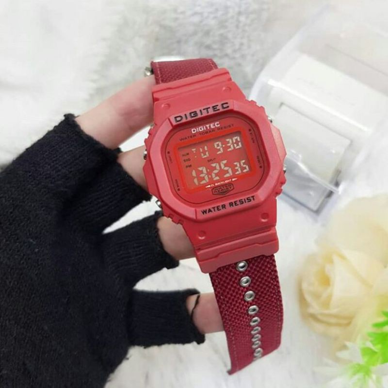 Jam tangan pria DIGITEC Dg 6034 original