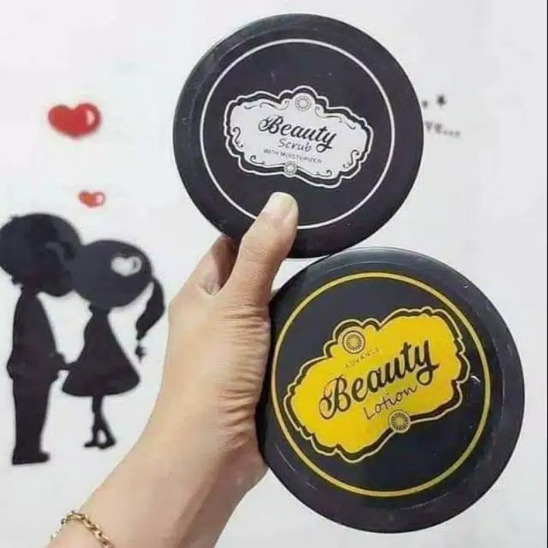 LOTION DAN BODY SCRUB BEAUTY VIRAL RK GLOW