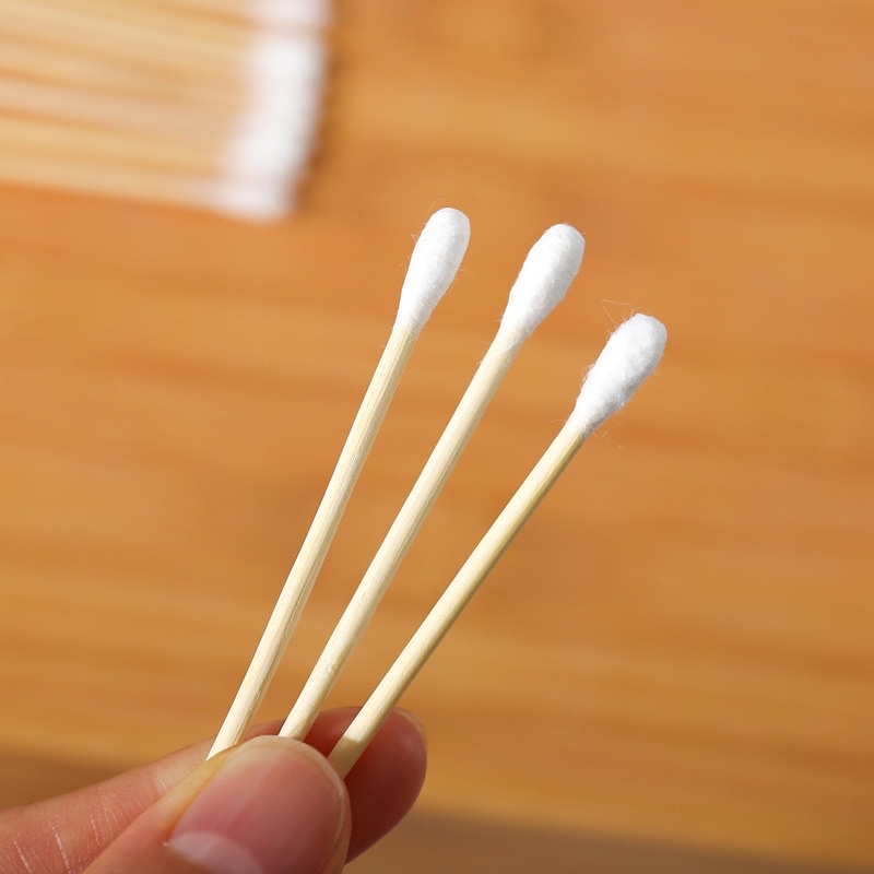 COTTON Buds isi 100pcs Pembersih Telinga