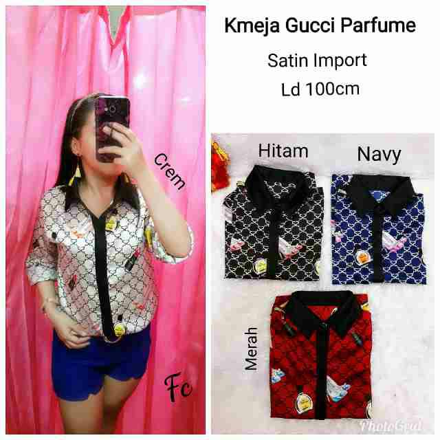 Kemeja gucci parfume