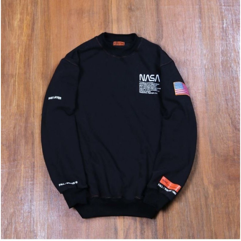 SWEATER CREWNECK NASA GLOBAL