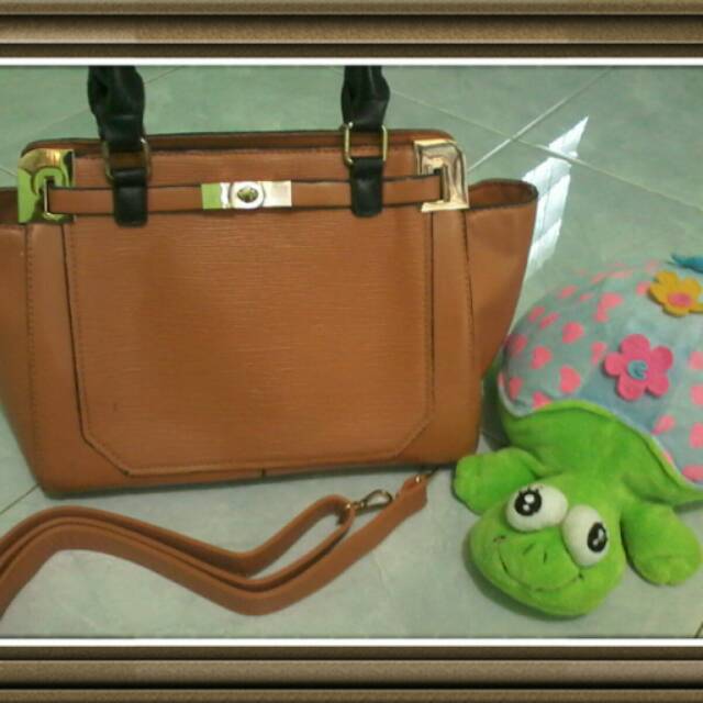 Tas coklat (preloved)