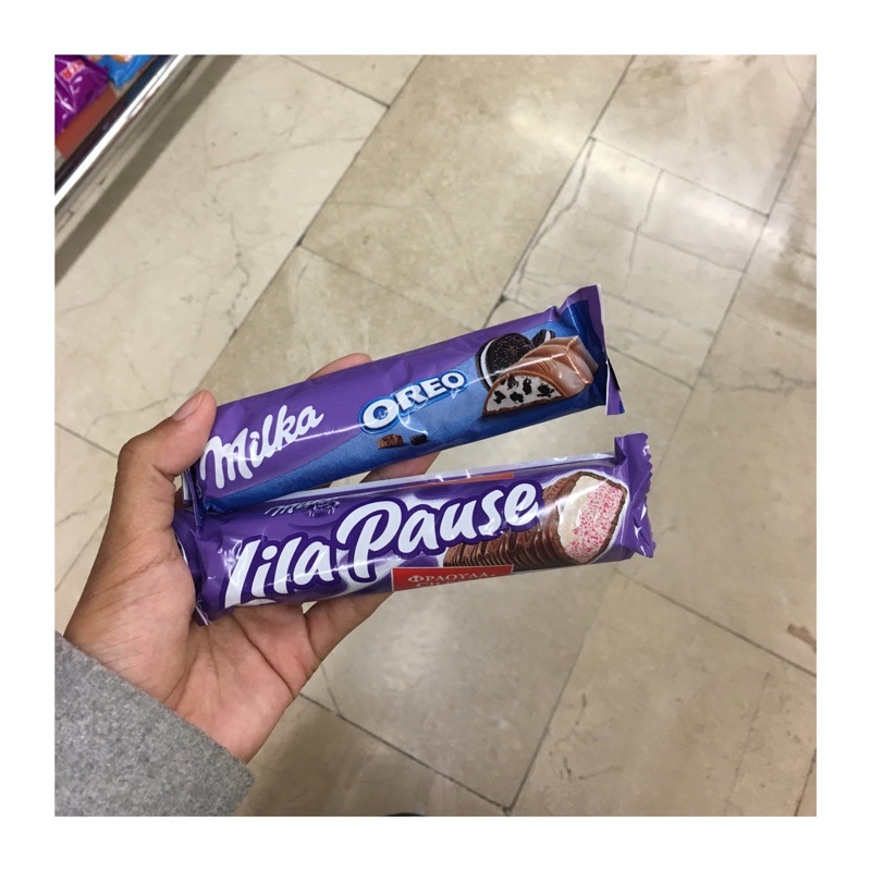 

Coklat Milka Lila Pause (Mini)