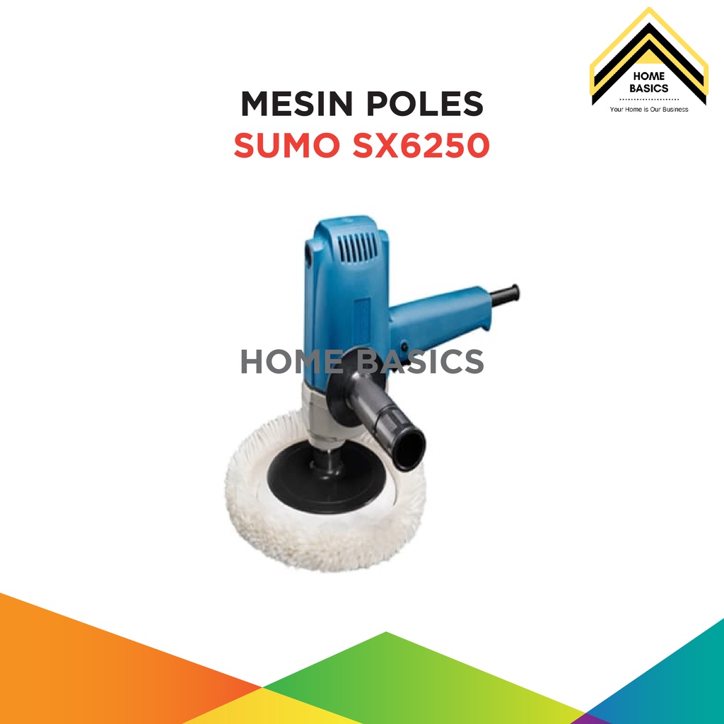 Mesin Poles Mobil Sumo SX6250 / Sander Polisher
