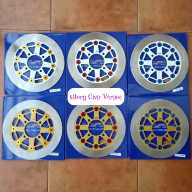 DISC PIRINGAN CAKRAM DEPAN NISSIN BUTA 220MM MIO JUPITER MX JUPITER Z NOUVO VEGA