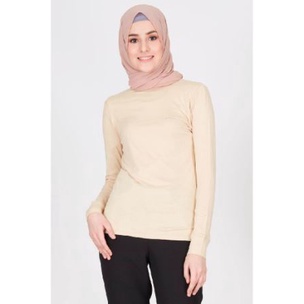 Baju Atasan Wanita Terbaru Rajut Halus Cleo Stripe HARU Strip