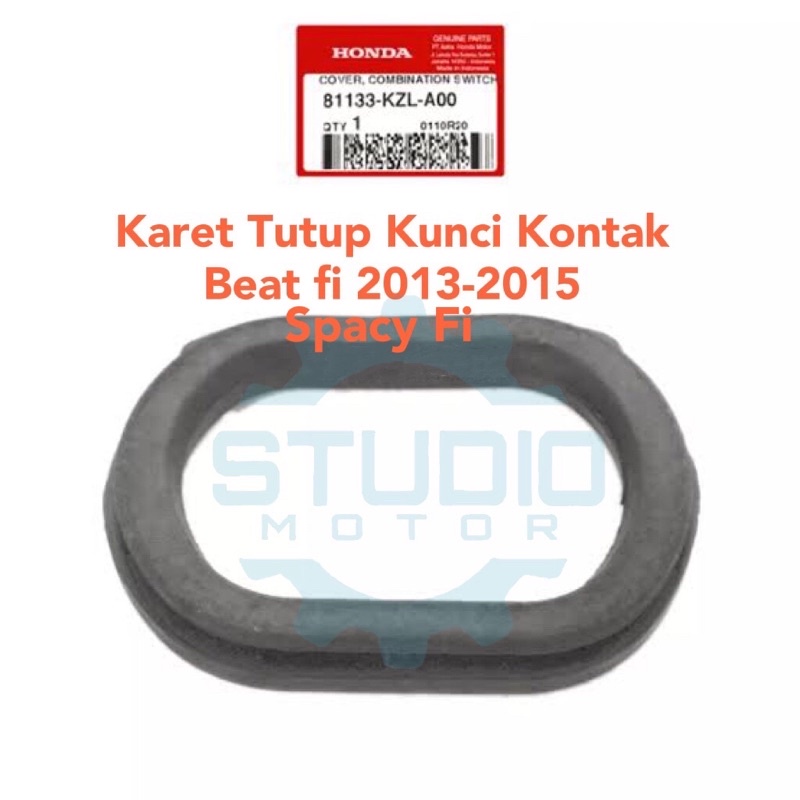 81133KZLA00 Karet Tutup Kunci Kontak Beat / Spacy Fi 2013 2014 2015 Original AHM Harga 1pc 81133 KZL A00