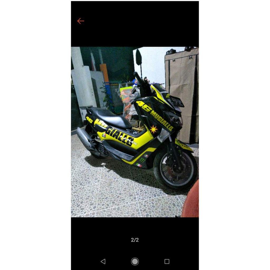 decal nmax FUGIALLO ROSSI Berkualitas