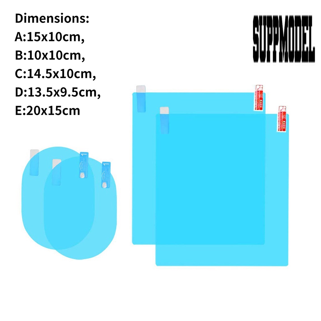 Stiker Film Pelindung Non glare Hydrophobic Tahan Hujan Anti Kabut Untuk Mobil