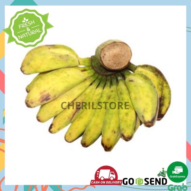 Pisang kepok Buah Segar Surabaya Cherilstore