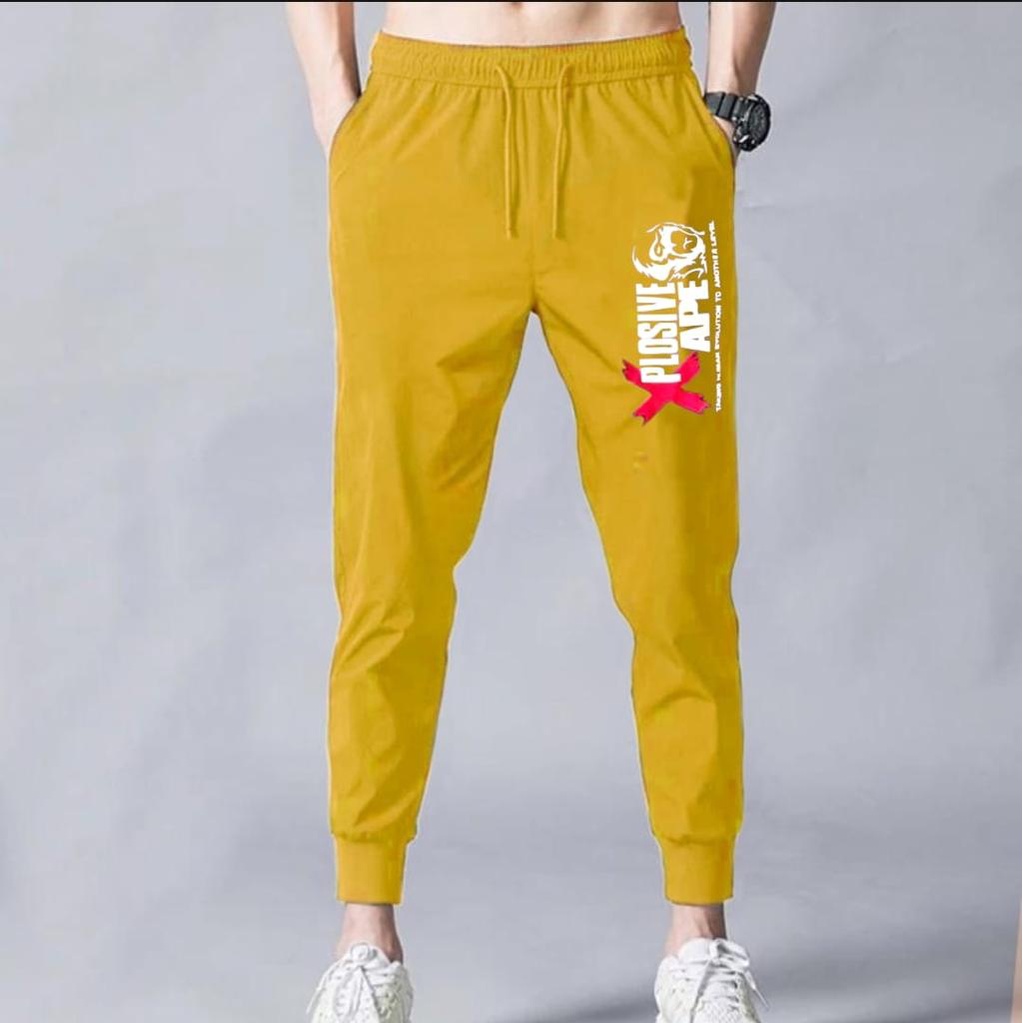 CELANA JOGGER PANJANG PRIA APE /CELANA SPORTY/CELANA KOREA