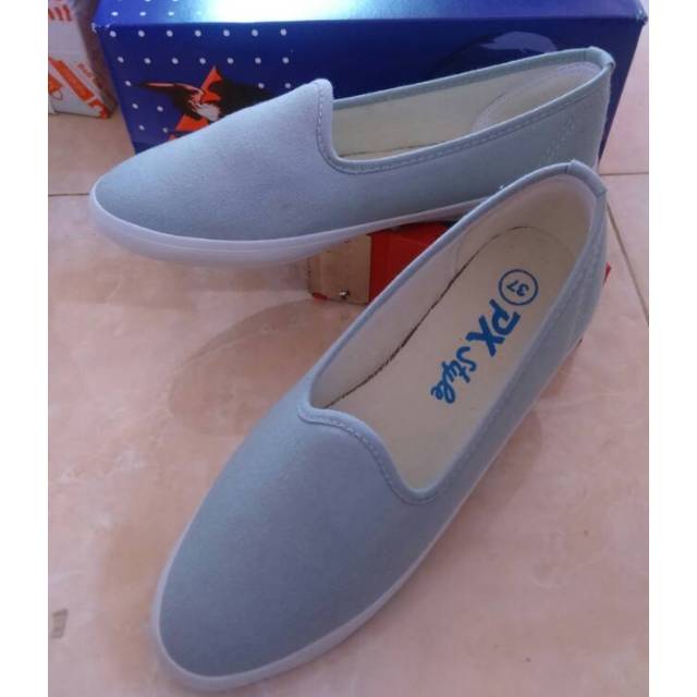 (098) Sepatu Kanvas wanita PX STYLE tanpa tali