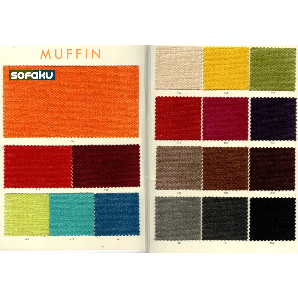 ATEJA Muffin Kain Bahan Muffin Kain Sofa Pelapis Mebel Kursi Poliester - Bahan Sofa Mufin Ateja - Ka