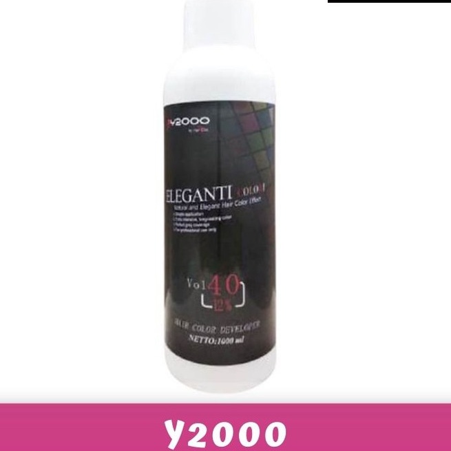 Y2000 eleganti colori Hair color developer 100ml