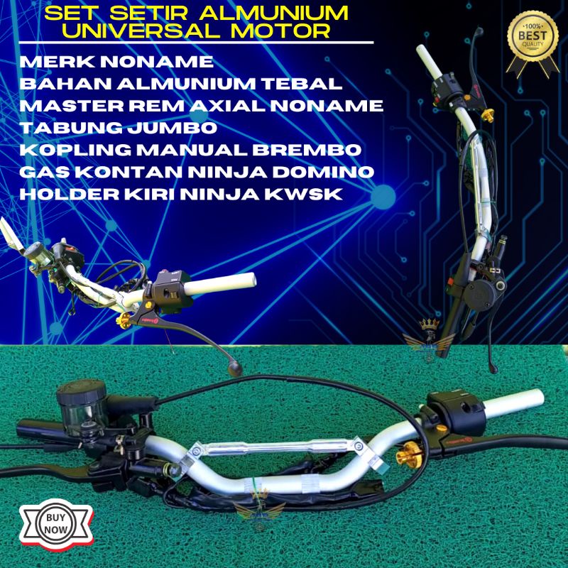 Stang Stir Copy Daytona Set Master Rem Holder Almunium Silver