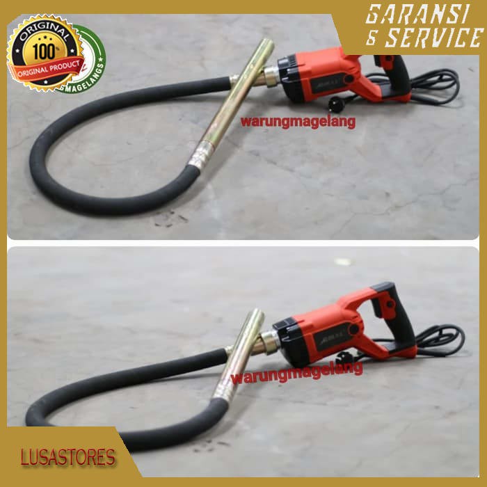 BL3515 Alat getar BULL vibrator listrik adukan cor beton semen 1200 w