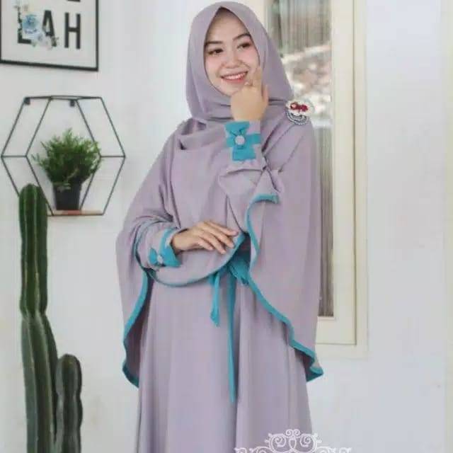 MAHARANI GAMIS  SET SYARI WANITA