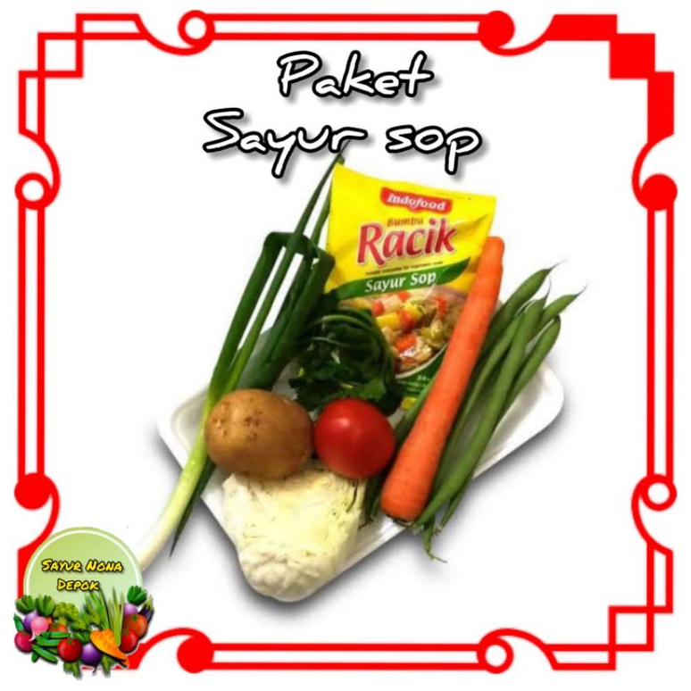 

paket sayur sop