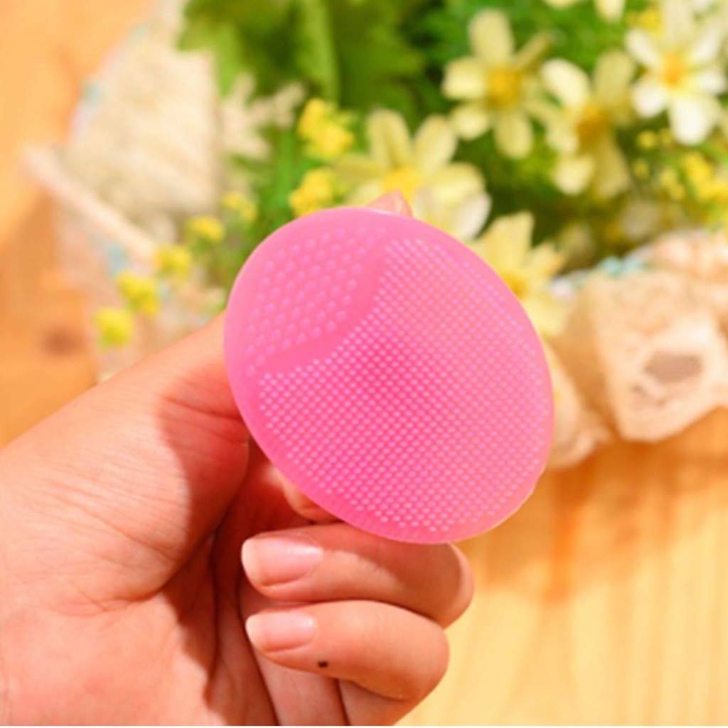 ☀ACCBAYI☀ ACC0011 Silicone bath brush Baby Sikat mandi silikon bayi Kepala sikat