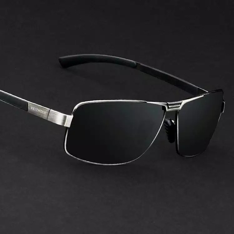 COD Original Veithdia Kacamata Polarized Anti UV400 Pria V-2490