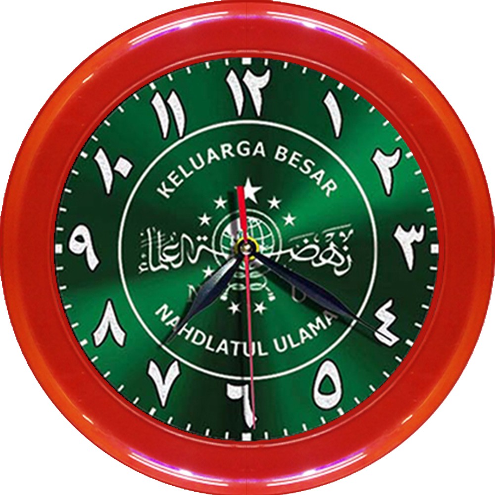 JAM DINDING KELUARGA BESAR NU   (DIAMETER 30CM)