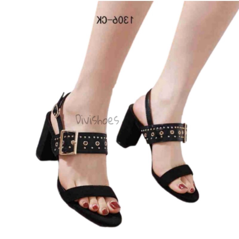 12.12 BRITHDAY SALE HEELS WANITA SIMPLE PD354 (REALPICT GESER)