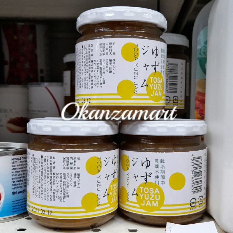

Okabayashi Tosa Yuzu Jam 200gr