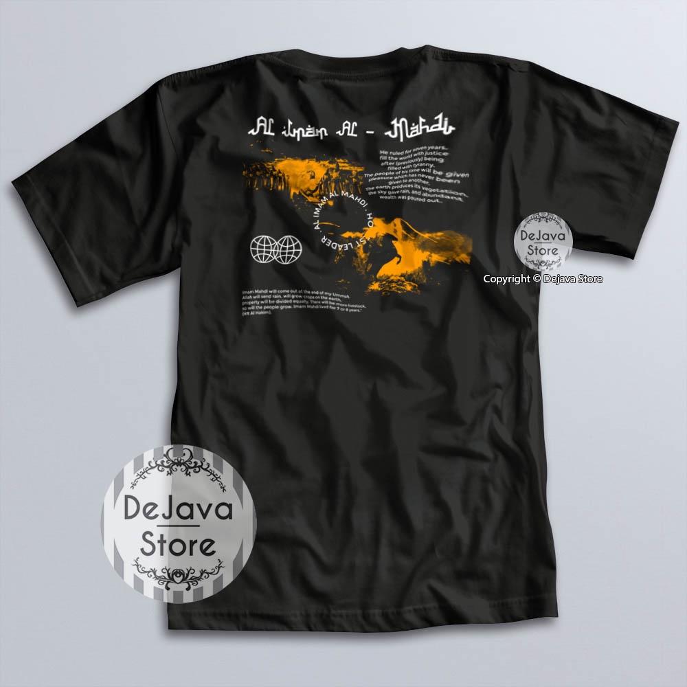 Kaos Dakwah Islami IMAM MAHDI Sabahat Nabi Khalifah Baju Santri Muslim Tshirt Distro Sejarah Islam |