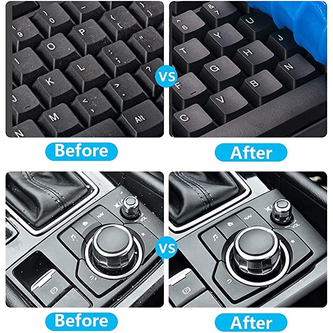 Super Gel Slime  Gel Pembersih Keyboard Mobil Lem Lembut Penghilang Debu Multifungsi