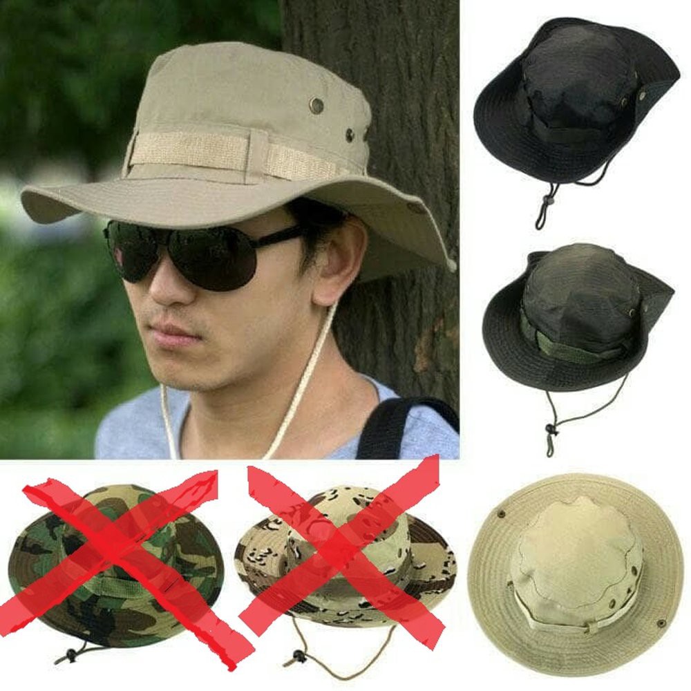 TOPI RIMBA OUTDOOR RIPSTOP PREMIUM QUALITY | Shopee Indonesia