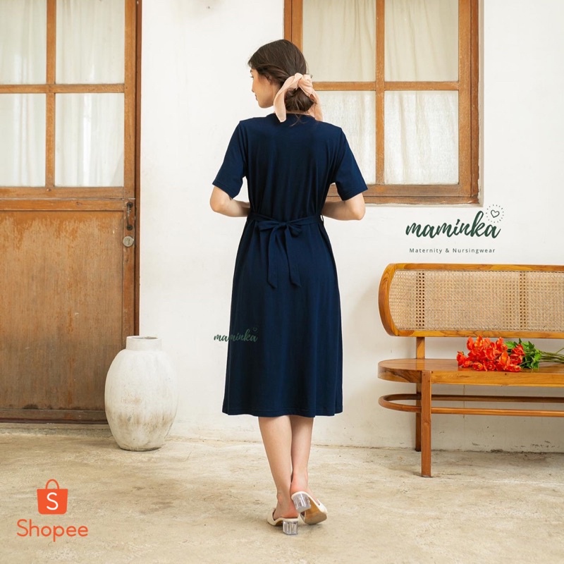 SAIDA MIDI DRESS BUSUI FRIENDLY BY MAMINKA